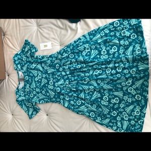 LuLaRoe Princess Aurora Disney Amelia dress